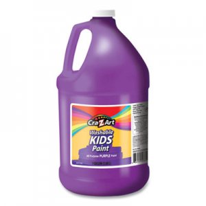 Cra-Z-Art Washable Kids Paint, Purple, 1 gal Bottle CZA760022 760022