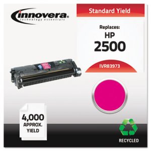 Innovera Remanufactured Magenta Toner, Replacement for HP 123A (Q3973A), 4,000 Page-Yield IVR83973