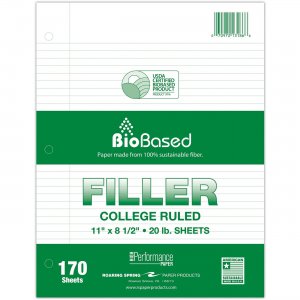 Roaring Spring Recycled Notebook Filler Paper - Letter 13186 ROA13186