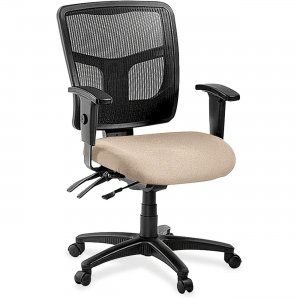 Lorell ErgoMesh Series Managerial Mid-Back Chair 8620189