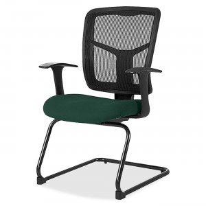 Lorell ErgoMesh Series Mesh Side Arm Guest Chair 8620250