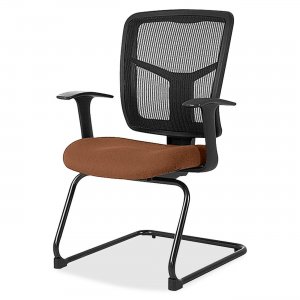 Lorell ErgoMesh Series Mesh Side Arm Guest Chair 8620230