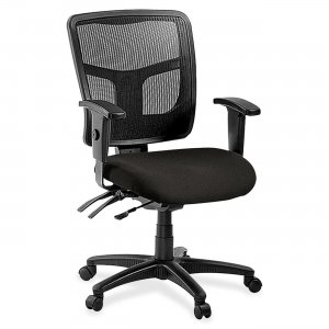 Lorell ErgoMesh Series Managerial Mid-Back Chair 8620163