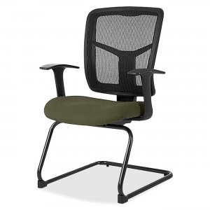 Lorell ErgoMesh Series Mesh Side Arm Guest Chair 8620227