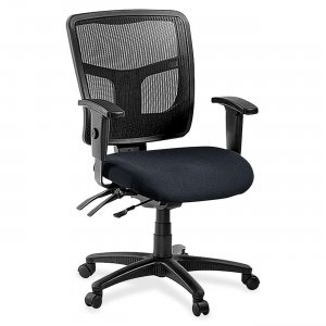 Lorell ErgoMesh Series Managerial Mid-Back Chair 8620197
