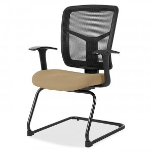 Lorell ErgoMesh Series Mesh Side Arm Guest Chair 8620262