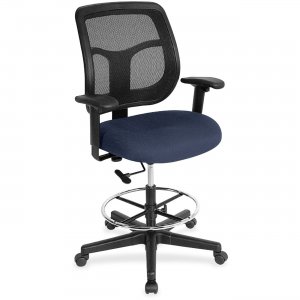 Eurotech Apollo Drafting Stool DFT98LIFBLU DFT9800