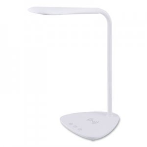 Bostitch Flexible Wireless Charging LED Desk Lamp, 12.88"h, White BOS24354751 VLED1816-BOS