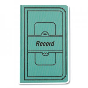 National Tuff Series Record Book, Green Cover, 7.63 x 12.13, 500 White Pages RED807344 A66500R