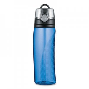 Thermos Intak by Thermos Hydration Bottle with Meter, Polyester, 24 oz, Blue THZ859375 HP4100TLTRI6