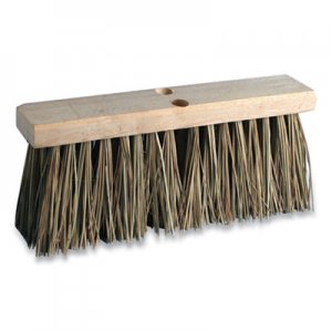 O'Dell Palmyra Street Broom Head, 16" Brush, 3.25" Bristles, Brown ODC727506 SB10006