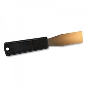 Impact Putty Knife, 1.25"W Blade, Stainless Steel/Polypropylene, Black IMP811683 3200