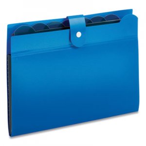 Pendaflex Seven-Pocket Expanding File, 1" Expansion, 7 Sections, Letter Size, Blue GLW86767 89551BLU