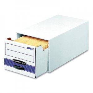 Bankers Box STOR/DRAWER Basic Space-Savings Storage Drawers, Legal Files, 16.75 x 19.5 x 11.5, White