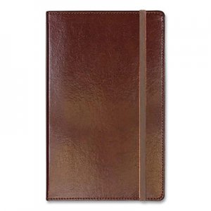 Markings by C.R. Gibson Bonded Leather Journal, Brown, 5 x 8.25, 240 Ivory Colored Pages CGB657208 MJ5-4792