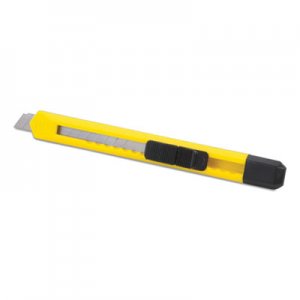 Stanley Quick Point Utility Knife, 9 mm, Yellow/Black SQN565328 10131P