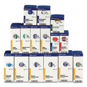 First Aid Only Refill for SmartCompliance General Business Cabinet, 15 Pieces FAO364133 700001