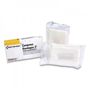 First Aid Only Compress Bandages, 3" x 2", 2/Box FAO71340 2-005/AN266