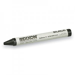 Dixon Classic Professional Crayons, Black, Dozen DIX501882 05005
