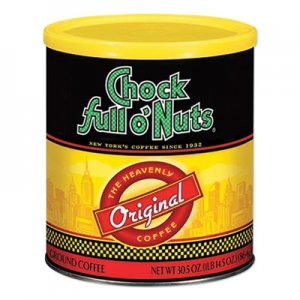 Chock full o'Nuts Original Blend Ground Coffee, 30.5 oz OFX1852817 MZB13000