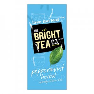 The Bright Tea Co Tea Freshpack Pods, Peppermint Herbal, 0.07 oz, 100/Carton MDK1952562 MDRB505
