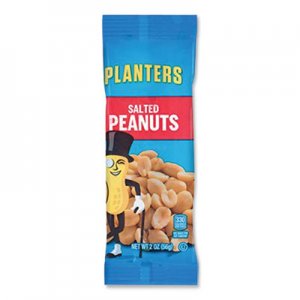 Planters Salted Peanuts, 2 oz Packet, 144/Carton PTN24357459 GEN00360