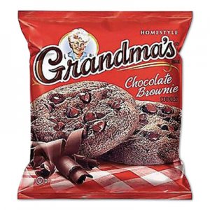 Grandma's Cookies - Single Serve, Chocolate Brownie, 2.5 oz Packet, 60/Carton GRM354803 FRI10310