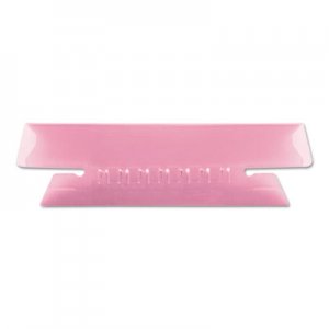 Pendaflex Transparent Colored Tabs For Hanging File Folders, 1/3-Cut Tabs, Pink, 3.5" Wide, 25/Pack PFX4312PIN 43