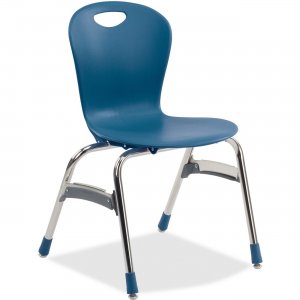 Virco Zuma Stack Chair ZU418BLU51 ZU418