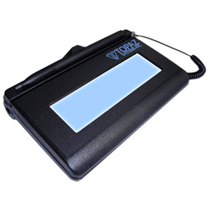 Topaz SignatureGem Electronic Signature Pad T-LBK462-BSB-R T-L462