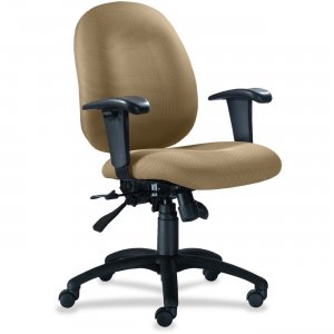 9 to 5 Seating Logic Mid-Back Task Chair with Arms 1760R1A4111 1760