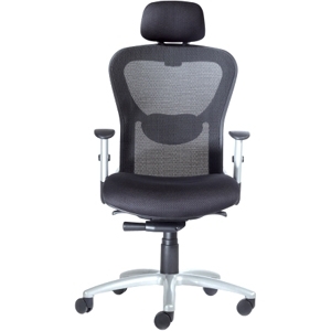 9 to 5 Seating Strata High-Back Mesh Chair with Silver Accents 1580Y2A8B112 1580