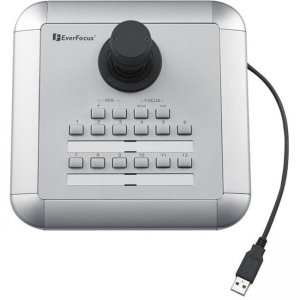 EverFocus USB Keyboard Controller with 3-Axis Joystick Control EKB200