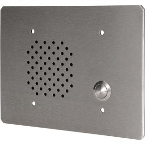 Quam 3-Gang Call-In Station, Vandal Resistant, Stainless Steel CIS2/25