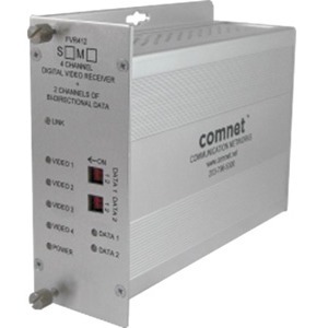 ComNet Video Transmitter/Data Transceiver (1310/1550 nm) FVT412S1