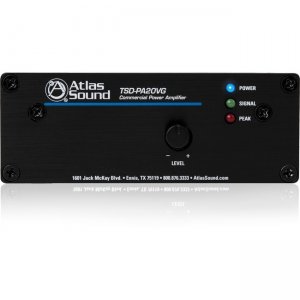 Atlas Sound Mono Power Amplifier TSD-PA20VG