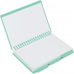 C-Line Spiral Bound Index Card Notebook with Tabs, 1 Notebook (Color May Vary) 48750 CLI48750
