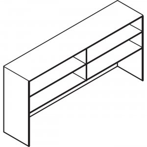 Lacasse Hutch with Doors - 36" H 41E723616PO