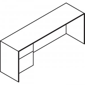 Lacasse Left Lateral File Credenza - 2-Drawer 71KLF2072SZ
