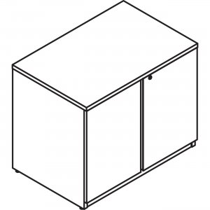 Groupe Lacasse Bookcase Unit with Doors 4NXN2436BC