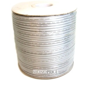 Monoprice 4 Wire, UL, 26AWG, Stranded, Silver - 1000ft 955
