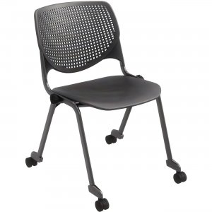 KFI Poly Caster Stack Chair With Perforated Back CS2300P10 2300
