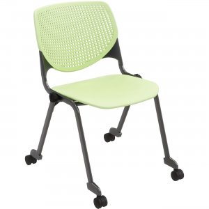 KFI Poly Caster Stack Chair With Perforated Back CS2300P14 2300