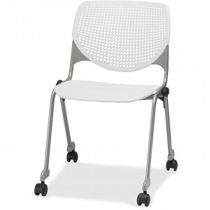 KFI Poly Caster Stack Chair With Perforated Back CS2300P08 2300