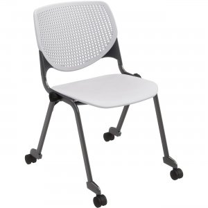 KFI Poly Caster Stack Chair With Perforated Back CS2300P13 2300