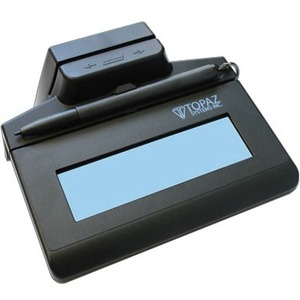 Topaz SigLite LCD 1x5 with MSR TM-LBK460-HSB-R