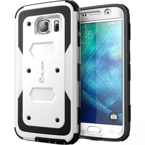 i-Blason Galaxy S6 Armorbox Dual Layer Full Body Protective Case S6-ARMOR-WHITE