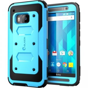 i-Blason HTC One M9 Armorbox Dual Layer Full Body Protective Case M9-ARMOR-BLUE