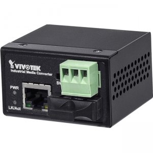 Vivotek Industrial FE Media Converter SC Single-Mode 30km AW-IHS-0201