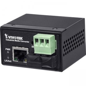 Vivotek Industrial FE Media Converter SC Multi-Mode Fiber 2Km AW-IHS-0200
